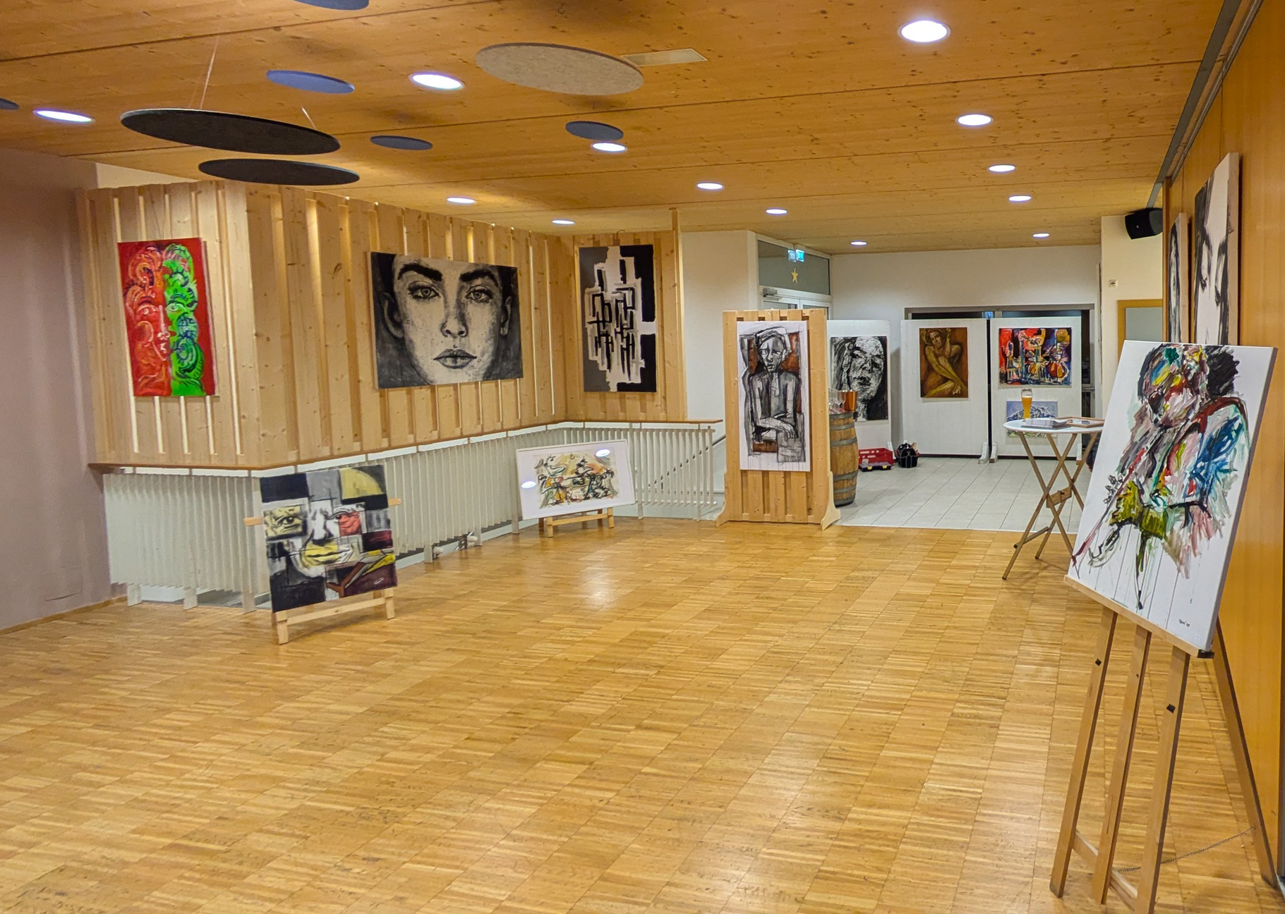 Ausstellung Gemeindesaal Biberwier