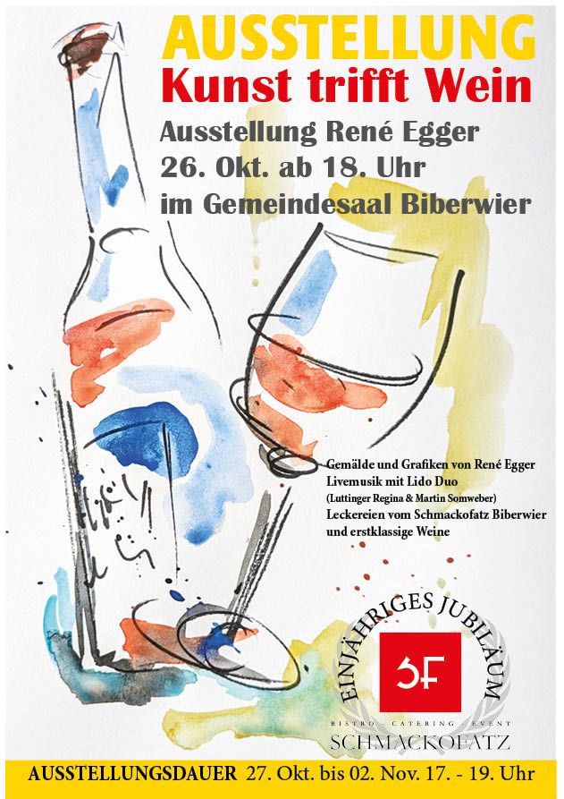 rene egger austellung münchen schwabing arts and wine